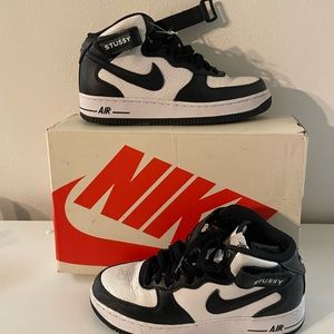 Stussyx Nike Air Force 1 mid